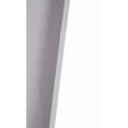 thumbnail image 3 of Gorgeous Home Linen 1 Silver Panel Rod Pocket 75% Privacy Foam Lined Window Dressing Light Filtering R64 Size 35" wide X 63" length, 3 of 5