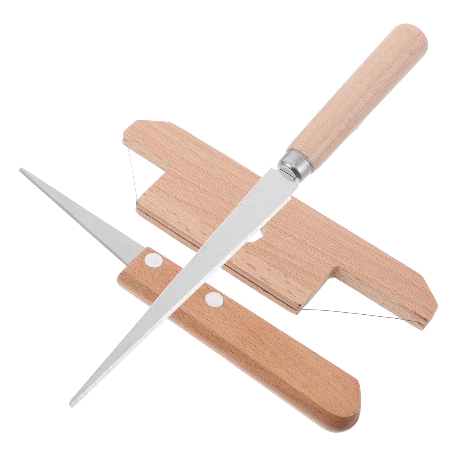 DEEPCRAFF 3-Piece Fettling Tool Set for Clay and Woodworking, Assorted Colors, Precise Cutting Tools for Home and Craft Use