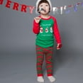thumbnail image 2 of SILVERCELL Little Boys Girls Christmas Pajamas Toddler Long Sleeve Sleepwear Clothes Set Kids Pjs 2-7 Years, 2 of 5