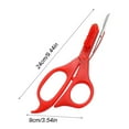 thumbnail image 3 of Heavy Duty Kitchen Scissors Stainless Steel Purpose Utility Cutter For Meat Fish Vegetables Seafood Chicken 2 In 1 Design With Cleaning Brush, 3 of 6