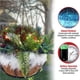 thumbnail image 2 of Billuyoard Cesta colgante de Navidad artificial con decoración de luces LED de bayas rojas para jardín de césped interior al aire libre Kits de decoración para fiestas Billuyoard HA039345-02, 2 of 6
