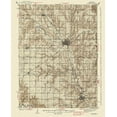 thumbnail image 2 of USGS 26x31 Black Ornate Wood Framed with Double Matting Museum Art Print Titled - Seward Nebraska Quad - USGS 1939, 2 of 4