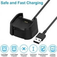 thumbnail image 3 of Compatible with Fitbit Versa 2 Charger, Replacement USB Charging Dock Stand Cable for Versa 2 Smart Watch (ONLY for Versa 2), 3 of 6