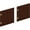 Mahogany, variant on 66 in. Mod Laminate Doors, Mahogany - Set of 2