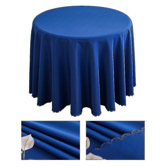 Waterproof Microfiber Tablecloths, Round Tablecloths For Outdoor And Interior Trim Cloth Hk