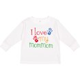 thumbnail image 3 of Inktastic I Love My MomMom Boys or Girls Long Sleeve Toddler T-Shirt, 3 of 5