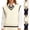 Beige, variant on Stichou Womens Sweater Vest Cable Knit Casual V Neck Ribbed Preppy Pullover Tops Sleeveless 2026 Outfit Beige XL