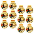 thumbnail image 3 of 12 medallas de fútbol para premios, regalos de equipo, medallas de metal para ganadores de concursos de ortografía medalla de oro, 3 of 9