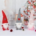 thumbnail image 3 of Yuedong Faceless doll Christmas dwarf decoration, Christmas decoration plush long hat forest man statue, used for window decoration, Christmas gifts and home decoration, 3 of 13