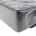 thumbnail image 6 of Pre-Owned Chanel Classic Double Flap Jumbo Quilted Caviar Leather Shoulder Bag Black, 6 of 14