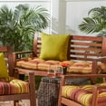 thumbnail image 6 of Greendale Home Fashions 17'' x 17'' Reversible Outdoor Throw Pillow, Set of 2, Kiwi, 6 of 6