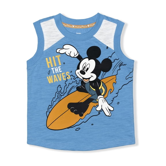 Mickey Mouse Baby Boy & Toddler Boy Tank-Top (12M-5T)