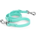 thumbnail image 1 of Waterproof Dog Leash: Standard Dog Leashes With 2 Hooks For Walking, Adjustable Lengths For Traffic Control Safety-Green, 1 of 1