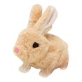 thumbnail image 4 of Conejo Eléctrico Juguete Peluches Parlantes para Bebé (marrón), 4 of 6