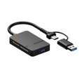 thumbnail image 4 of Lector de tarjetas 8 en 1 Tipo C USB3.0 kusrkot Admite lectura de 2 TB Adaptador OTG Plug and Play, 4 of 8