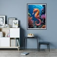 thumbnail image 7 of Diamond Art Kits for Adults - 5d Orange Seahorse Coral Reef Scene Diamond Painting for Adults, Diamond Art for Adults Beginners, Diamond Painting Kits for Adults for Home Wall Decor, 7 of 7