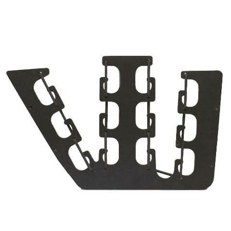Ranger Boat Fishing Rod Holder Panel 340006 | Black Starboard