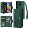 thumbnail image 1 of Case for Samsung Galaxy A51 5G Magnetic Leather Zipper Wallet Cover Card Holder, 1 of 5