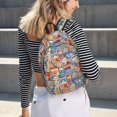 thumbnail image 6 of Naloa Set Of Travel Vintage Canvas Backpack for Men Women Rucksack Casual Travel Daypack College Tote Satchel Bookbag for Teens-Small, 6 of 7