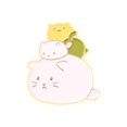 thumbnail image 1 of Gatos Club esmalte Pin gato planeta Luna café pata insignia personalizado gatito broches solapa pin Jeans camisa bolsa lindo Animal joyería regalo Tan Jianjun  unisex, 1 of 2
