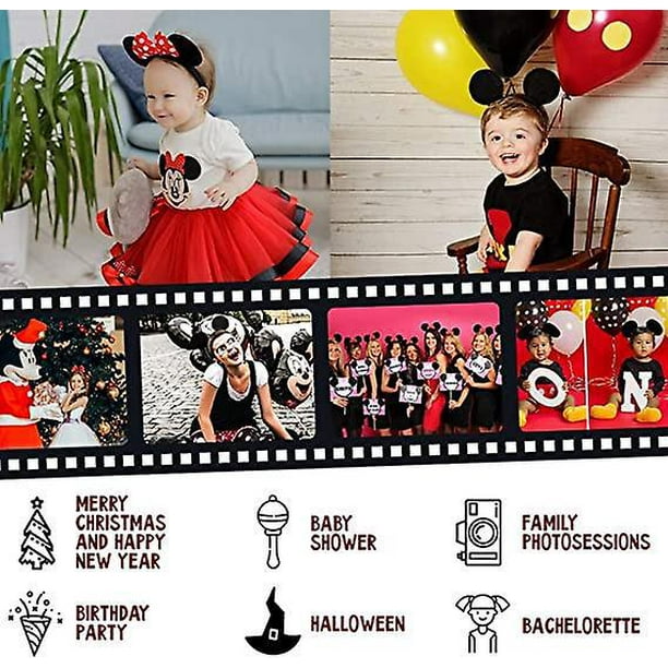 Conjunto de 4 orejas de mickey mouse diadema minnie mouse orejas senoras ninas mickey mouse orejas