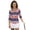 Golf Patriotic Pattern, variant on HUIACONG Southwestern Geometric Stripe Womens 3/4 Sleeve Golf Shirts, Quarter Zip Polo Shirts for Women Tennis Activewear and Relaxed Golf Wear