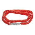 thumbnail image 2 of Master Lock Barrel Combination Bike Lock & Chain 4 Dial 4' Steel Red Carded, 2 of 2