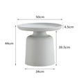 thumbnail image 2 of Modern Plastic Round Side Table - Compact Durable Design for Living Room & Bedroom | Easy-Clean Surface & Multi-Purpose Use, 2 of 9