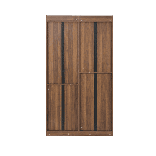 68.9" H Tall Freestanding Storage Cabinet with Fluted Door, 2 Drawers & Open Shelves – Multi-Purpose Organizer for Bedroom, Living Room, Entryway & Office