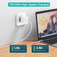 thumbnail image 4 of Cable USB PD100W USB C a Tipo C Cable de carga rápida para Xiaomi Samsung Huawei MacBook iPad 5A Cable de teléfono móvil Cable USB Tipo C, 4 of 5