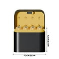 thumbnail image 3 of Fiudx Cargador de Batería, Concentrador de Carga con Pantalla Led Inteligente, Carga Tipo C, Solución de Almacenamiento Integrada, Uso Doméstico En Exterior, Regalo para Entusiastas de La Tecnología,, 3 of 7