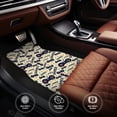 thumbnail image 4 of Uemuo Car Floor Mats - Game Controller Pattern Carpet Floor Mats for Cars, Auto Accessories Front & Rear Car Floor Foot Mat Sets of 4 Pieces, 4 of 6