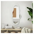 Small Cloud Mirror Unique 44X21 Inch Full Length Wall Mounted Mirror
