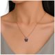 thumbnail image 1 of Collar para mujer, Joyas para mujer, Joyas para mujer, Collar dulce, Collar de cadena de clavícula de color acrílico, Eari ng, 1 of 4