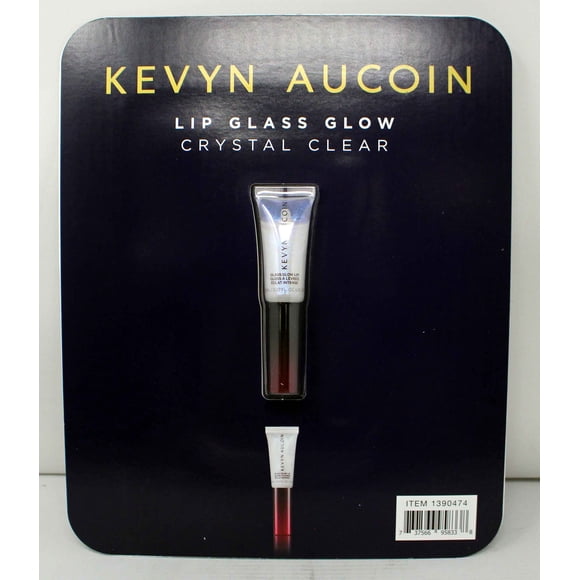 Kevyn Aucoin Lip Glass Glow Crystal Clear .27 Ounces (Pack of 3)