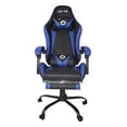 thumbnail image 1 of Silla Jugador Gamer Ergonómica Ajustable Reclinable Azul Log-on LOGON LD002, 1 of 5