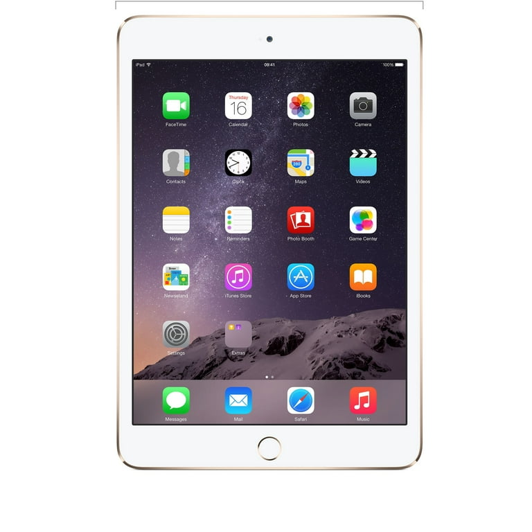 Apple iPad Mini 3 128GB + Wi-Fi - Walmart.com