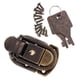 thumbnail image 3 of Candado Vintage clásico chino de aleación de 4xZinc con llaves y tornillos coleccionables 6 piezas, 3 of 7
