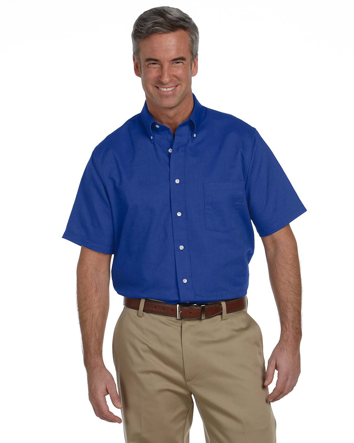 van heusen oxford short sleeve shirt