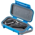 thumbnail image 2 of Pelican Personal Utility Go Case G40 - Hard case - stainless steel, ABS plastic, thermoplastic rubber, thermoplastic polyurethane (TPU) - gray, surf blue, 2 of 4