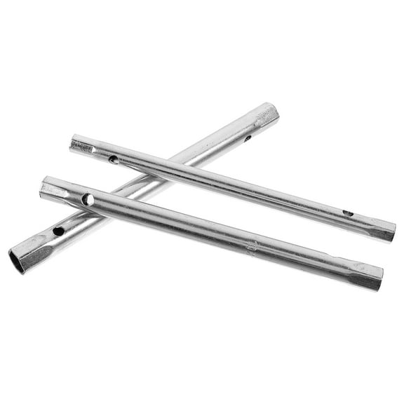 3pcs Dual-ended Wrench Socket Wrench Plumber Wrench Tool Nut Tap Spanner Set