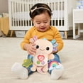 thumbnail image 3 of VTech Baby Rainbow the Cuddle Creature Plush With Textures - English Version, 3 of 9