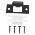 thumbnail image 4 of OULII 1 Set Strike Plate Cover Black for Door Latch Applications in Rooms, 4 of 7