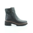 thumbnail image 3 of Naturalizer Dasha Women's Boots Black Lea Size 7.5 M, 3 of 8