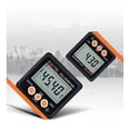 thumbnail image 4 of Jinsinto Inclinometer, IP54 Precision Electronic Digital Display, Protractor 4 90° Angle Cassette with Backlight for Measuring Angle and Slope, 4 of 4