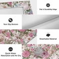 thumbnail image 5 of Light Pink Spring Floral Outdoor Rug 5x7 Ft, Non Slip Washable Area Rug, Vintage Summer Botanical Patio Rugs Carpet Runner, Large Floor Mat for Indoor/Outdoor Deck Porch Camping, 5 of 8