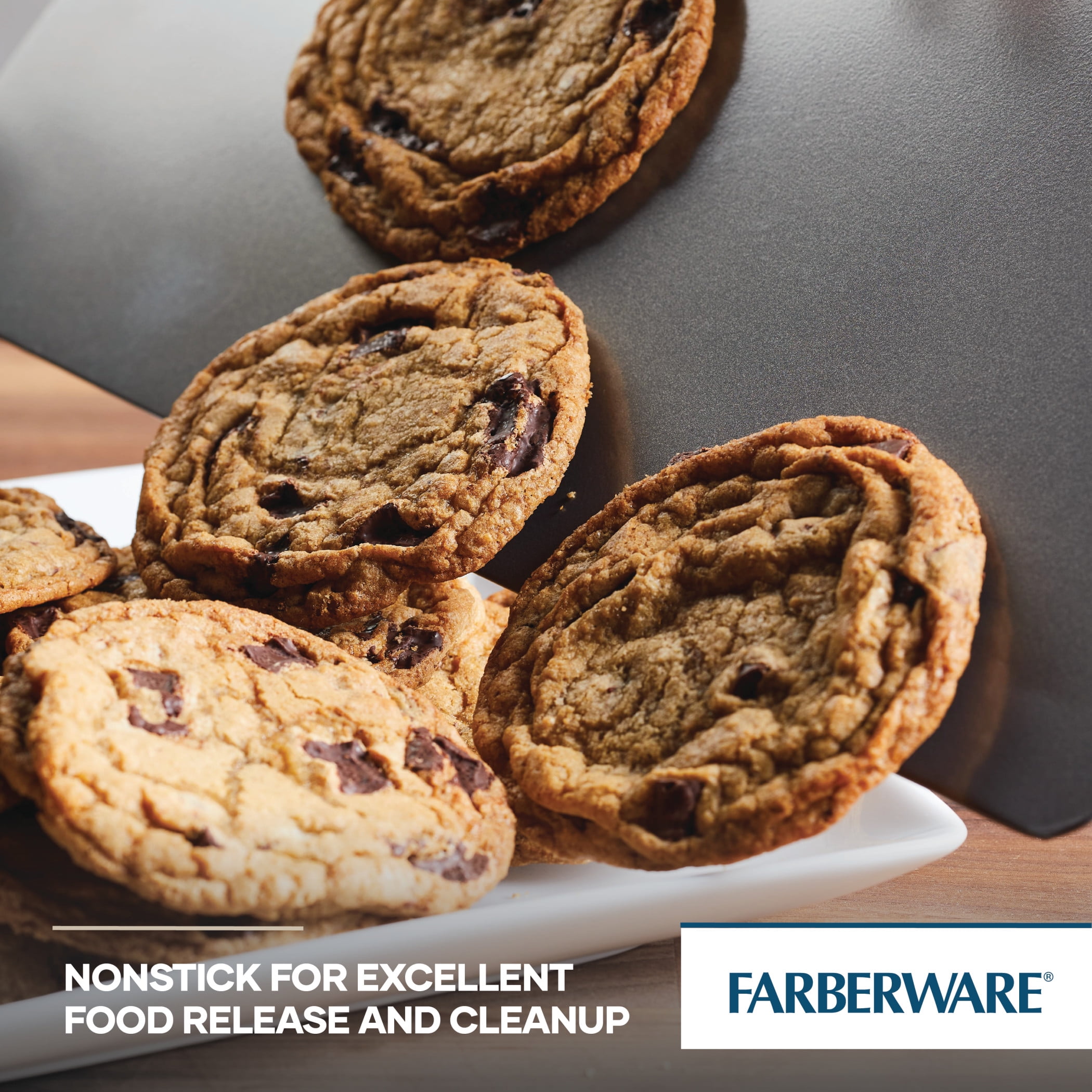 Farberware Bakeware Nonstick Sheet, Loaf, Muffin, & Crisper Pan 4 PC Set -  Bed Bath & Beyond - 32245448