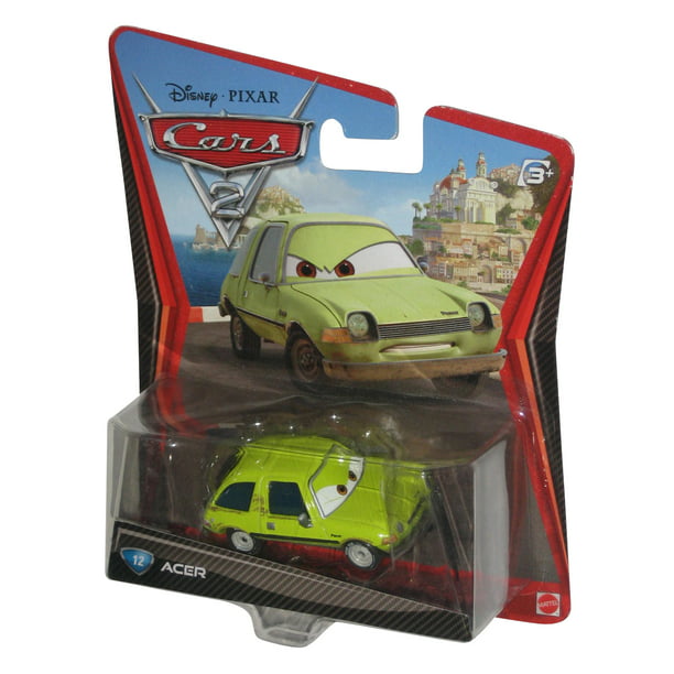 Kalmte genetisch leeftijd Disney Pixar Cars 2 Movie Acer Die Cast Mattel Vehicle Toy Car #12 -  Walmart.com