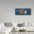 thumbnail image 3 of Trademark Fine Art 'Flying Snowman' Canvas Art by Beverly Johnston, 3 of 3