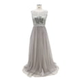 thumbnail image 3 of Femmes Mariage Cocktail Formelle Bal Soirée Longue Maxi Robe Robe De Bal, 3 of 5